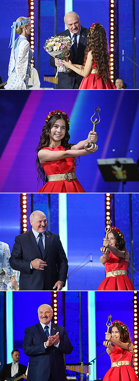 Обладательница Гран-при международного детского музыкального конкурса 