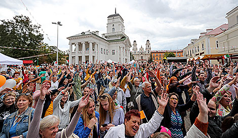 Italy-Belarus friendship day in the Upper Town 