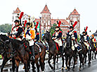 Military history festival in Mir