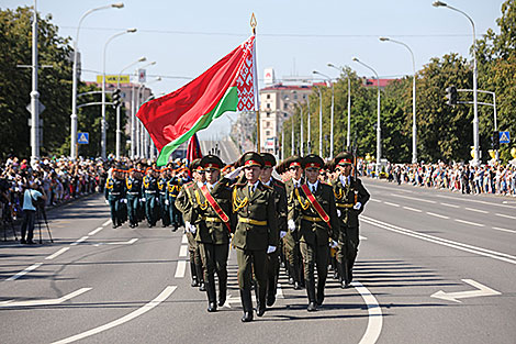 Дзень пажарнай службы ў Мінску