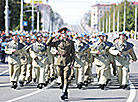 Emergency services parade at Independence Avenue in Minsk