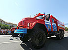 Fire and Rescue Service's parade in Minsk