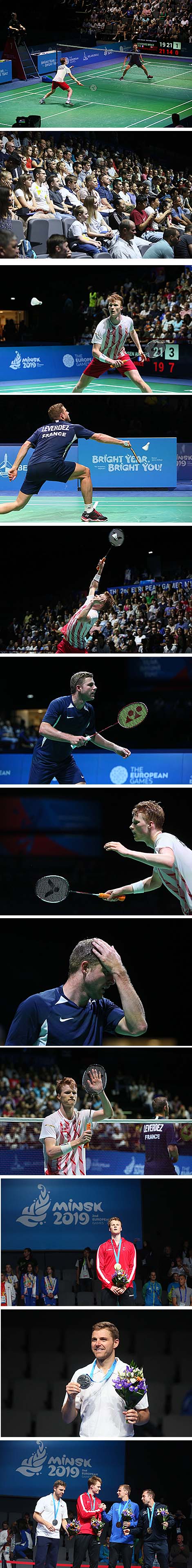 Anders Antonsen from Denmark clinched gold