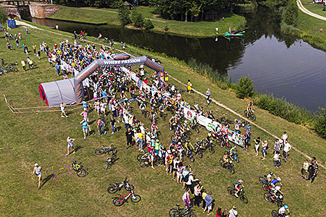 Susedzi bike marathon 2019 in Augustow Canal