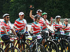 Participants of Susedzi bike marathon from Lithuania 