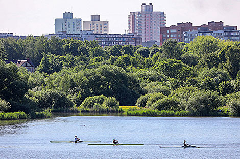 Отдых на Чижовском водохранилище