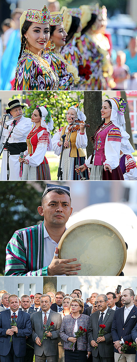 Monument to Uzbek poet Alisher Navaiy unveiled in Minsk