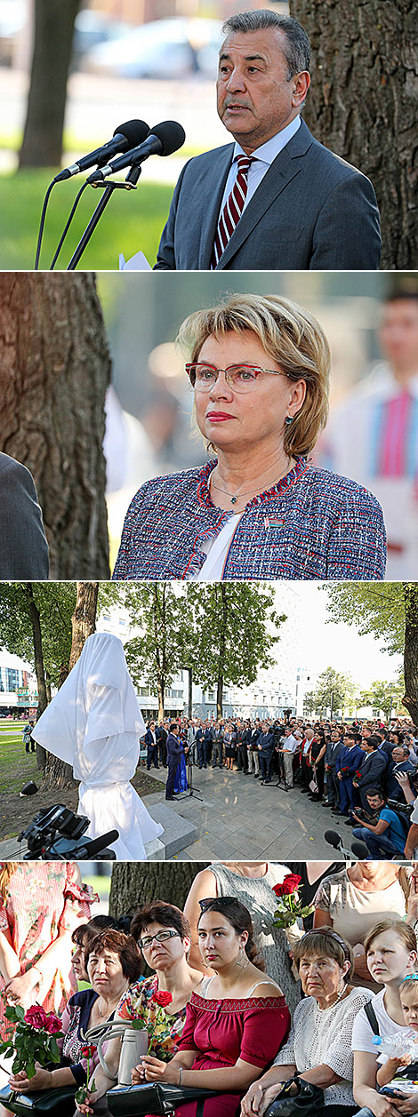 Monument to Uzbek poet Alisher Navaiy unveiled in Minsk