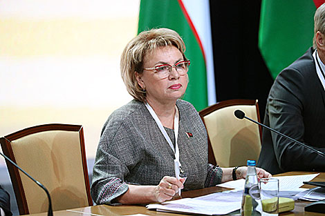 Намеснік старшыні Савета Рэспублікі Нацыянальнага сходу Беларусі Мар'яна Шчоткіна 