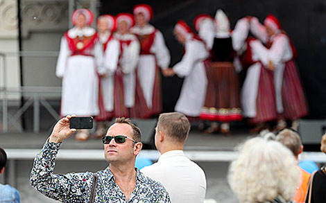Праздник эстонской культуры в Верхнем городе