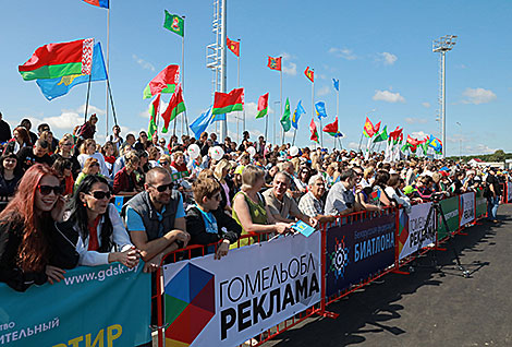 Открытие биатлонного комплекса 