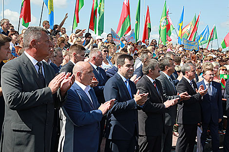 Открытие биатлонного комплекса 