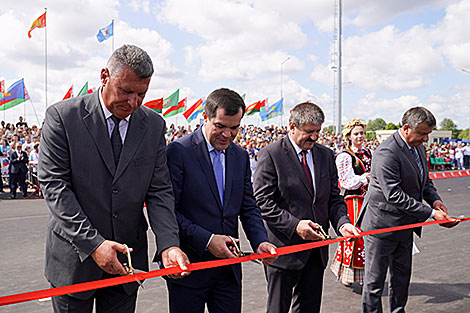 Открытие биатлонного комплекса 