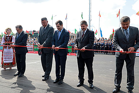 Открытие биатлонного комплекса 