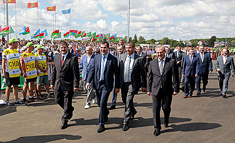 Открытие биатлонного комплекса 