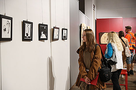 Triennial of Young Artists exhibition in Minsk