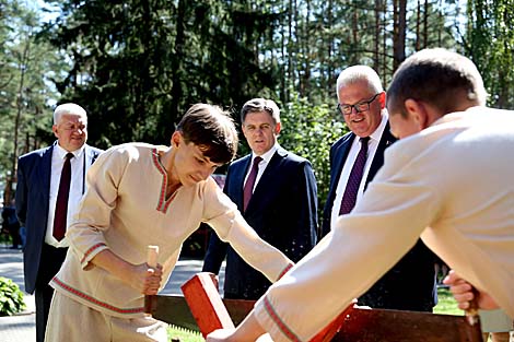 Anniversary celebrations at Zubryonok children’s center