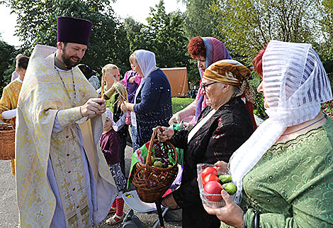 Savior of the Apple Feast Day in Polotsk 