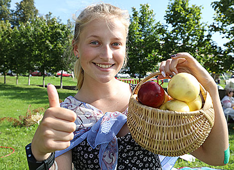 Apple Feast of the Saviour festival in Polotsk 