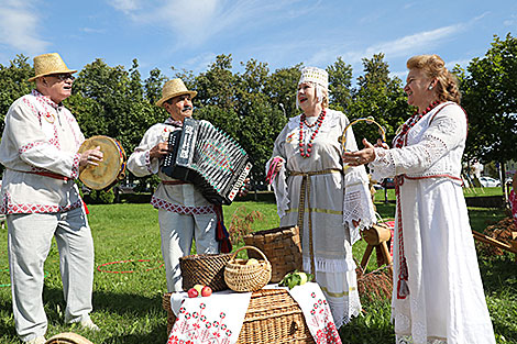 Apple Feast of the Saviour festival in Polotsk 