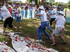 La Tomatina the Belarusian way: Ivye indulges in a saucy food fight