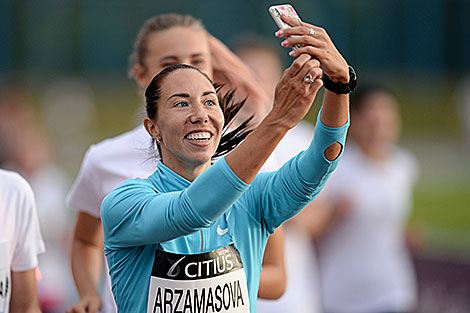 Белорусская легкоатлетка Марина Арзамасова