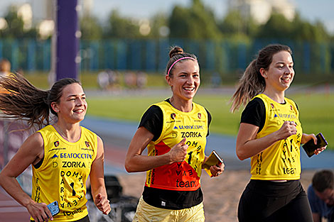 Четырёхкратная олимпийская чемпионка по биатлону Дарья Домрачева