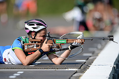 Удзельнікі чэмпіяната свету па летнім біятлоне треэніруюцца ў 