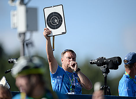 Удзельнікі чэмпіяната свету па летнім біятлоне треэніруюцца ў 