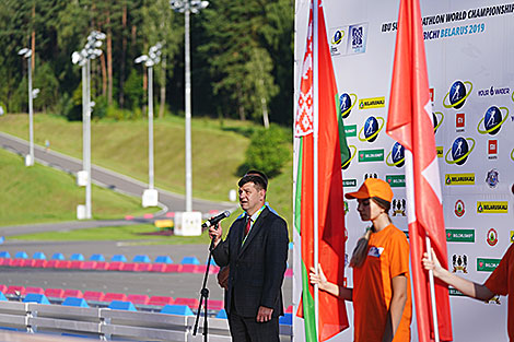 Belarus’ Deputy Sport and Tourism Minister Aleksandr Baraulya