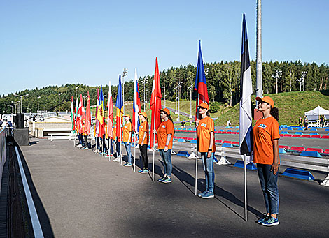 Цырымонія адкрыцця летняга ЧС па біятлоне ў 