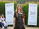 Belarusian designers stage fashion show in corn field