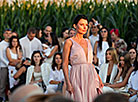 Belarusian designers stage fashion show in corn field