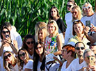 Belarusian designers stage fashion show in corn field