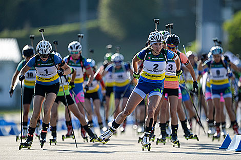 2019 IBU Summer Biathlon World Championships in Raubichi: super sprint (women)