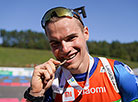 Dzmitry Lazouski wins junior sprint at 2019 IBU Summer Biathlon World Championships