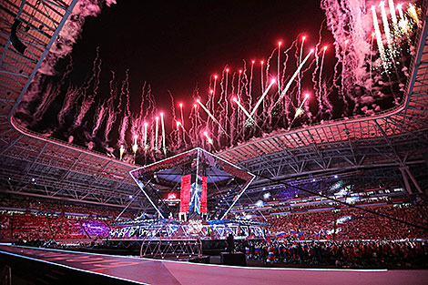 Церемония открытия WorldSkills International 2019 в Казани