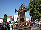 Monument to Leu Sapieha was unveiled in Slonim on Belarusian Written Language Day