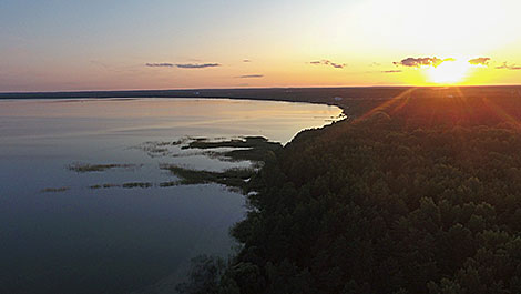 Sunset on Lake Naroch