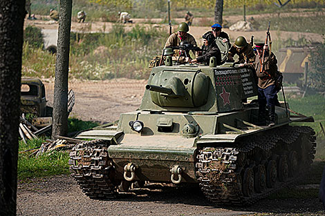 The Battles near Senno in 1941 reenactment 