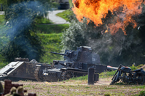 The Battles near Senno in 1941 reenactment 