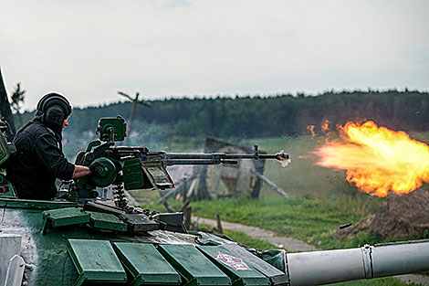 Tankman's Day celebrations at Stalin Line