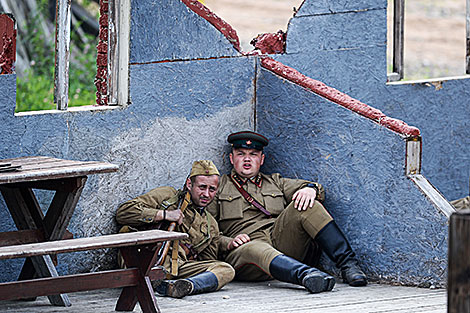 Tankman's Day celebrations at Stalin Line
