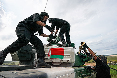 Tankman's Day celebrations at Stalin Line