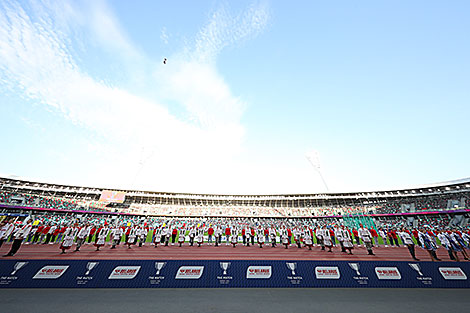 Match Europe v USA opening ceremony