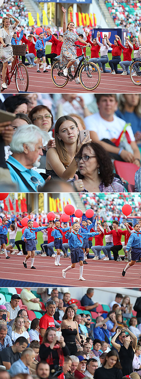 Match Europe v USA opening ceremony