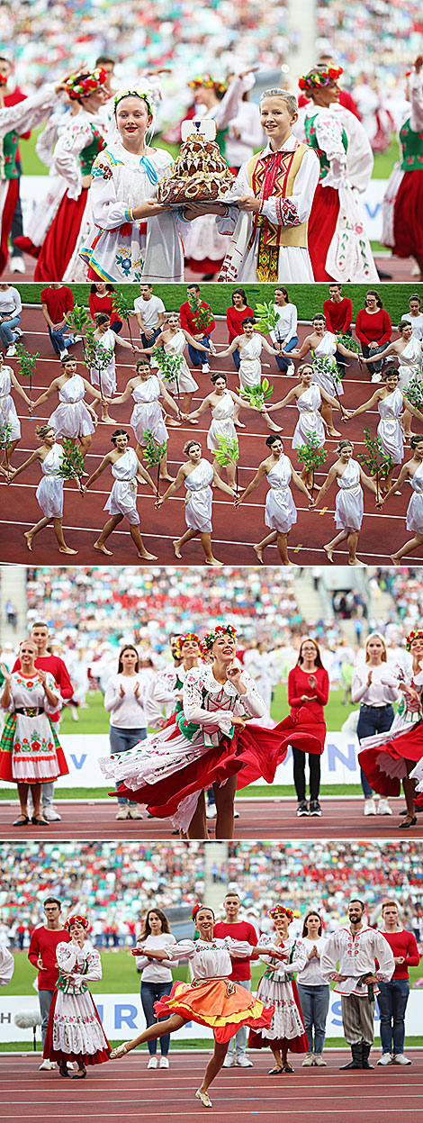 Match Europe v USA opening ceremony