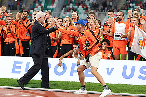 President of the European Athletics Association Svein Arne Hansen