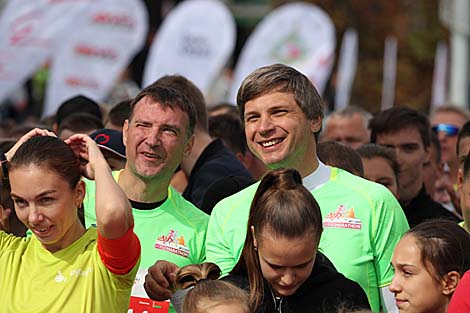 Старшыня Беларускай федэрацыі лёгкай атлетыкі Вадзім Дзевятоўскі