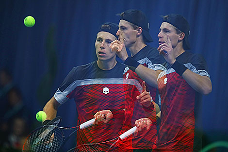 Белорусские теннисисты победили португальцев в матче Кубка Дэвиса-2019 в Минске